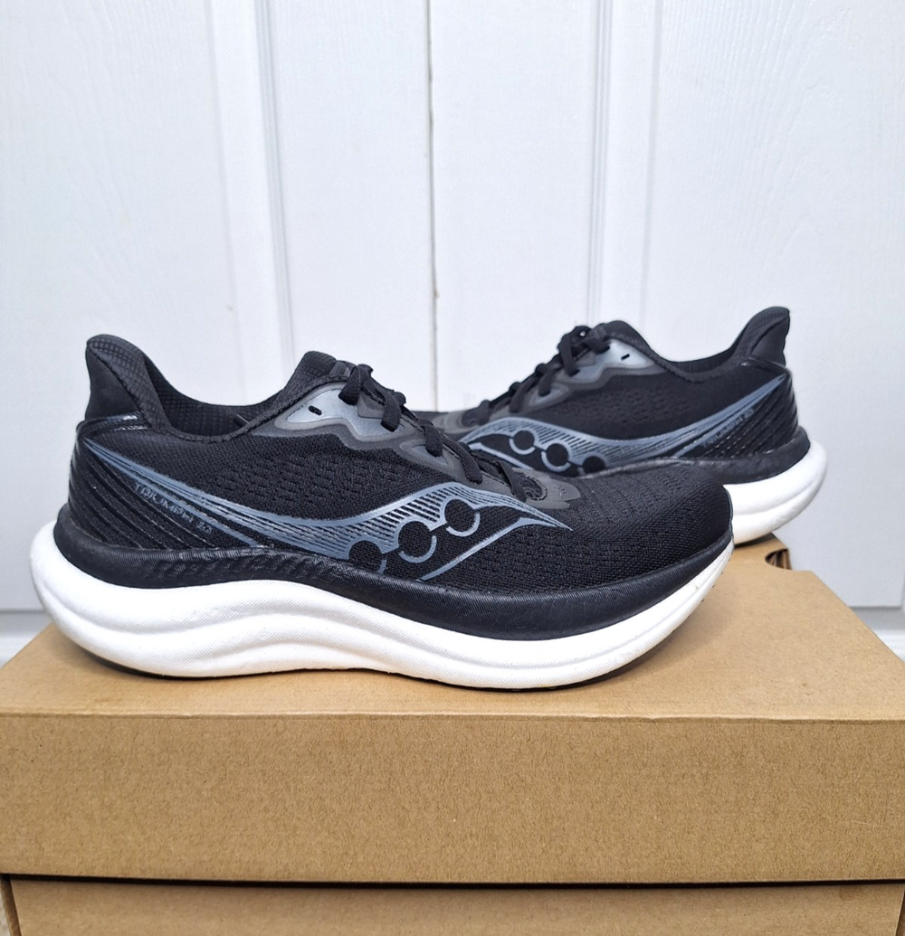 Saucony Triumph 20 Black White S10759-10 size 7.5 Women's